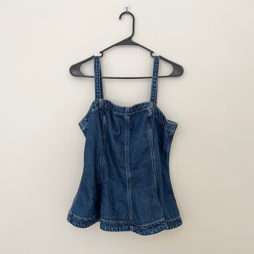H&M Blue Denim Camisole